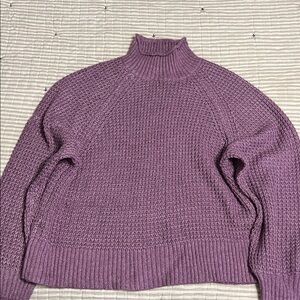 American Eagle Outfitters Lilac Knit Sweater